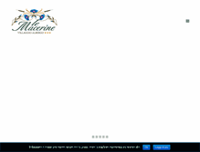Tablet Screenshot of albergo-lemacerine.com